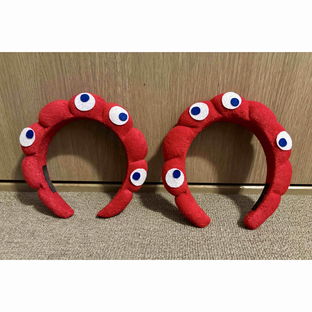 みゃくみゃく ミャクミャク カチューシャ 2本セット レディースのヘアアクセサリー(カチューシャ)の商品写真