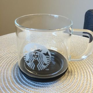 スターバックスコーヒー(Starbucks Coffee)の新品 スタバ シリコンボトムグラス(グラス/カップ)