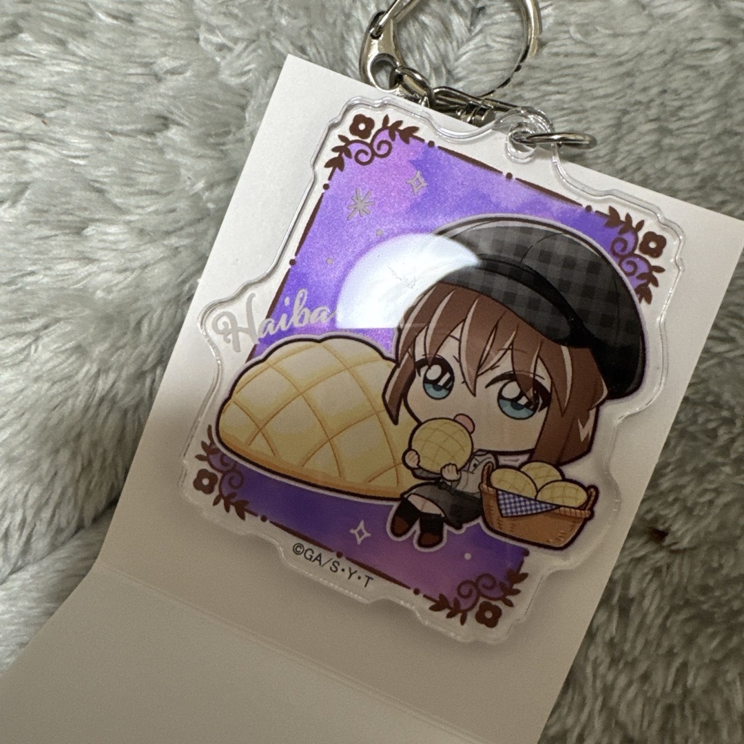 名探偵コナン アクリルキーホルダー 灰原哀 きゃらペコ パン エンタメ/ホビーのおもちゃ/ぬいぐるみ(キャラクターグッズ)の商品写真