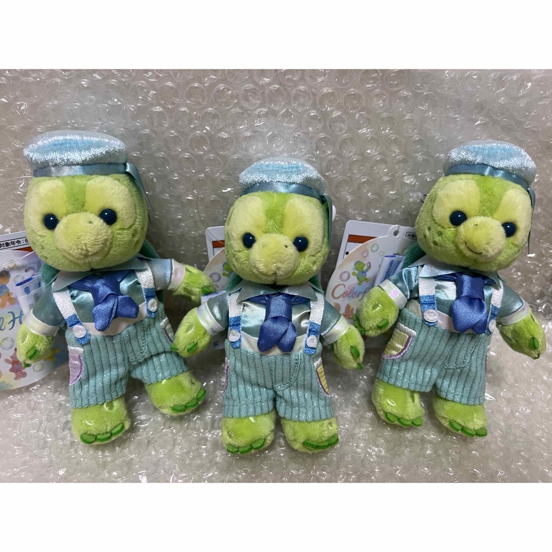 ディズニー シー オルメル 20周年 カラフルハピネス ぬいば 3個