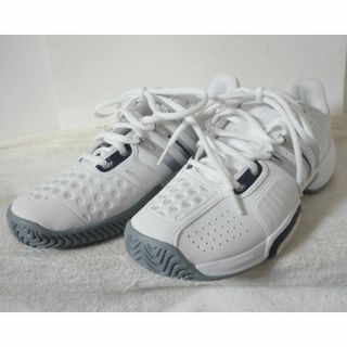 アディダス(adidas)の極美品　アディダス　靴　ソフトテニスシューズ　BARRI TEAM M　(シューズ)