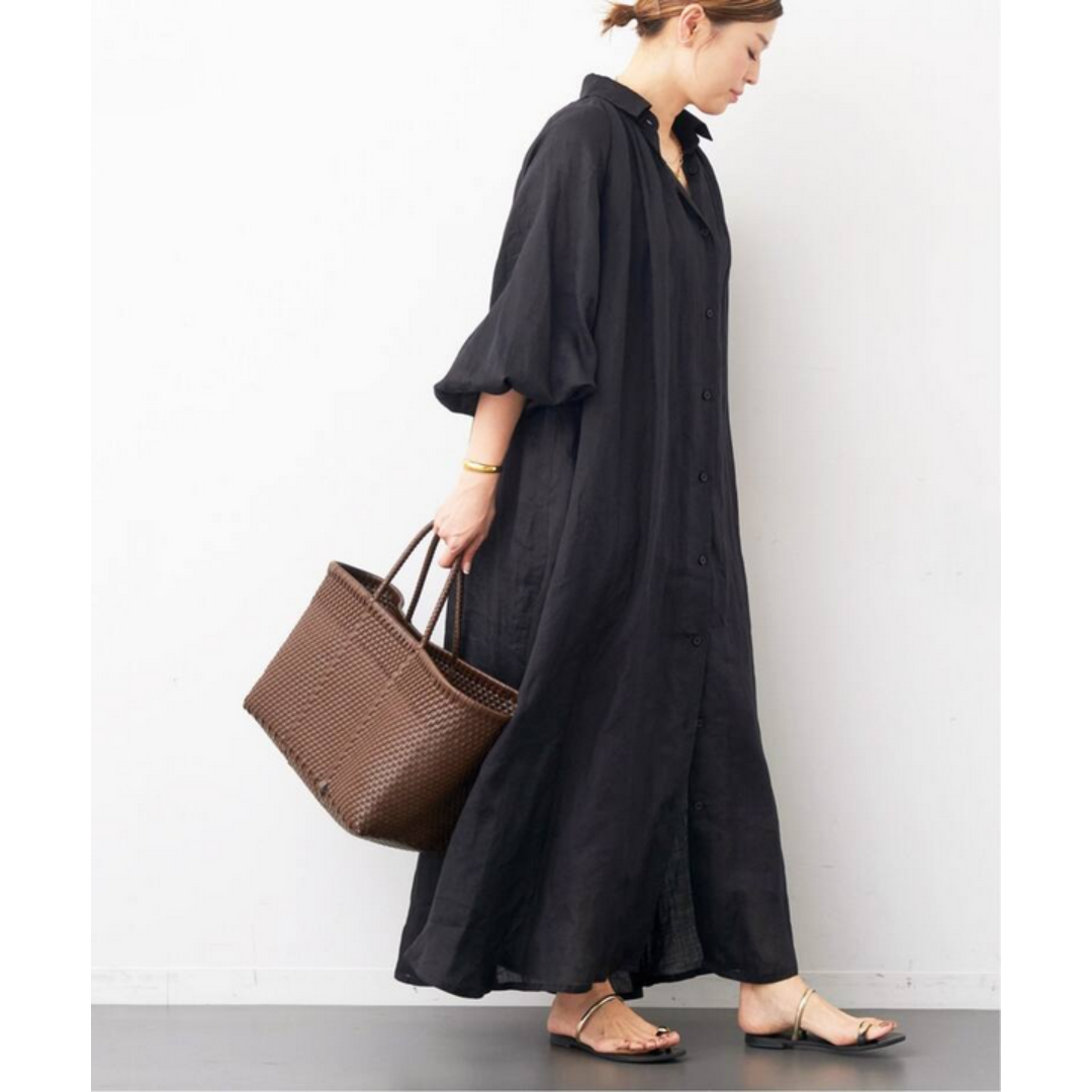 DEUXIEME CLASSE(ドゥーズィエムクラス)の【新品・紙タグ付】ドゥーズィエムクラスのenormous ワンピース レディースのワンピース(ロングワンピース/マキシワンピース)の商品写真