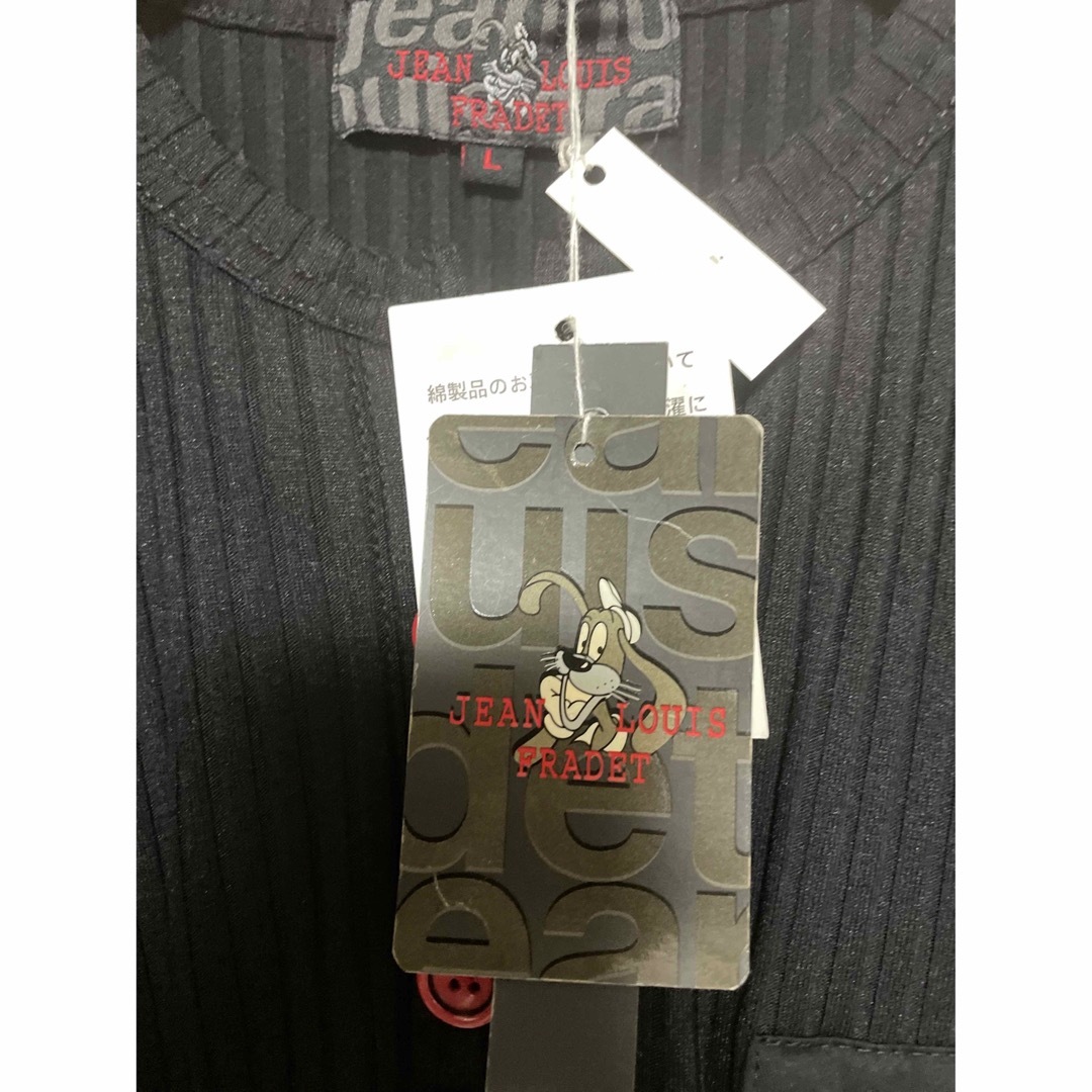 JEAN LOUIS FRADET サイズM.L Tシャツ（黒・白）新品 メンズのトップス(Tシャツ/カットソー(半袖/袖なし))の商品写真
