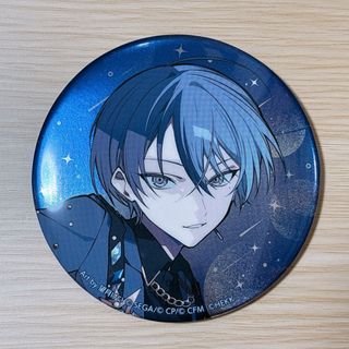 プロセカ あんスタ コネライ 缶バッジ 青柳冬弥(バッジ/ピンバッジ)