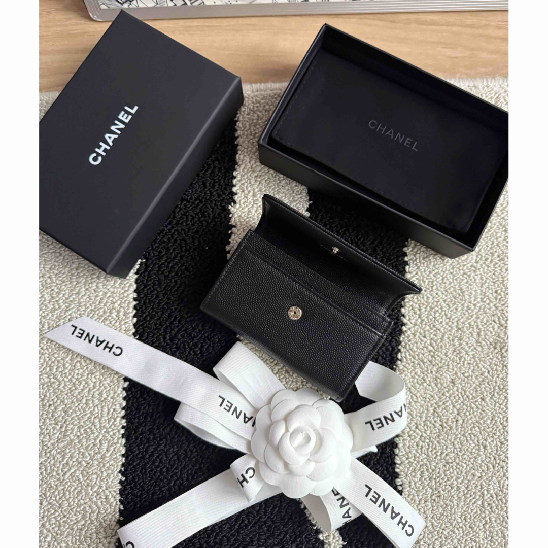 *25A新作☆復刻ロゴ*【CHANEL】シャネル カードケース CHANEL - 値下げ!新品新作 シャネル ユニセックス カードケース