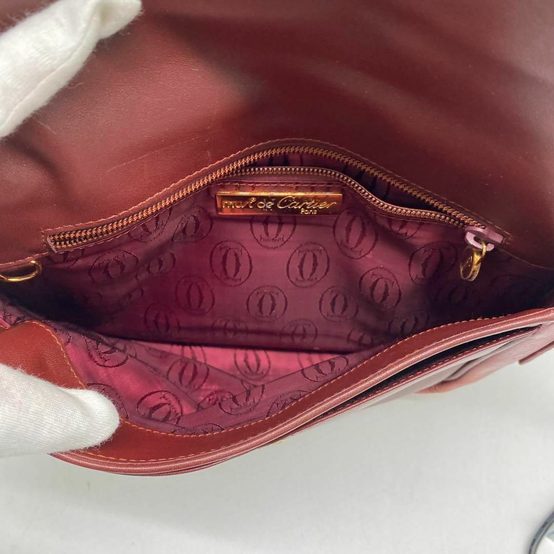 Cartier - 美品 カルティエ トリニティ マストライン ショルダー