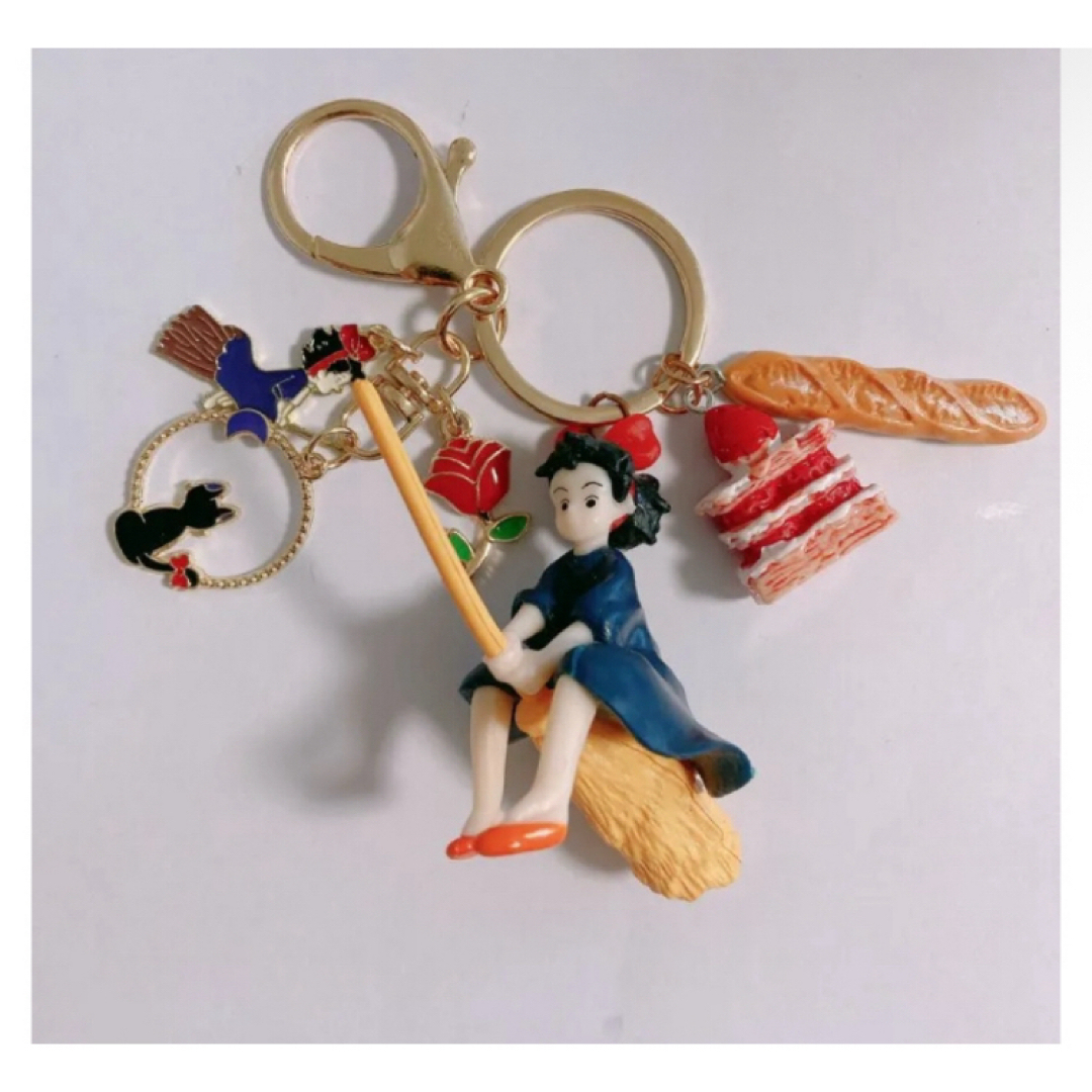 じゃらじゃらキーホルダー 魔女の宅急便 エンタメ/ホビーのおもちゃ/ぬいぐるみ(キャラクターグッズ)の商品写真
