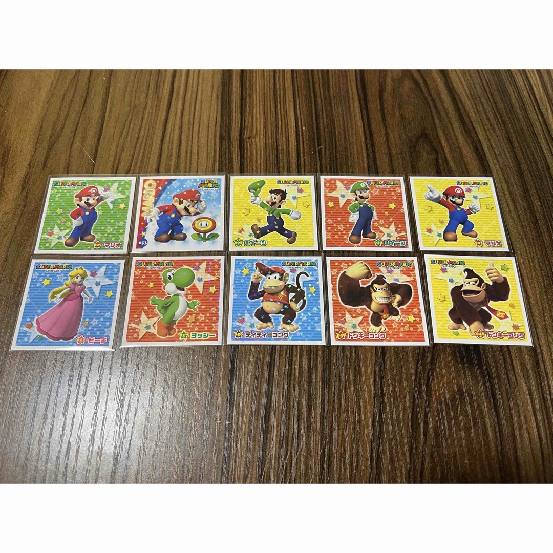 マリオシールセット③ エンタメ/ホビーのアニメグッズ(その他)の商品写真