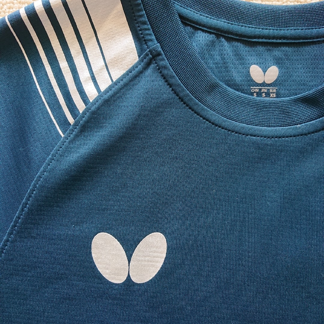 BUTTERFLY(バタフライ)の卓球 バタフライ ウェア エスプレ・Tシャツ 練習着 男女兼用 S スポーツ/アウトドアのスポーツ/アウトドア その他(卓球)の商品写真