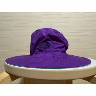 ザノースフェイス(THE NORTH FACE)のノースフェイス リバーシブル ハット 帽子 パープル ミント グリーン(ハット)