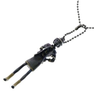 シャネル(CHANEL)のCHANEL シャネル ココマーク マドモアゼル ネックレス メタリック GP(ネックレス)