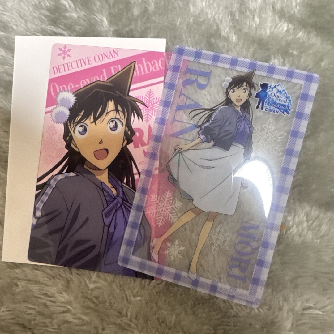 名探偵コナン 隻眼の残像 クリアカード 毛利蘭 エンタメ/ホビーのアニメグッズ(カード)の商品写真