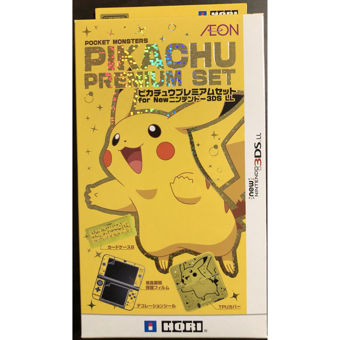 【未開封 】ピカチュウプレミアムセット for Newニンテンドー3DS LL エンタメ/ホビーのおもちゃ/ぬいぐるみ(キャラクターグッズ)の商品写真