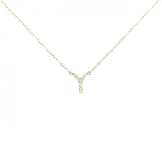 アーカー(AHKAH)のアーカー イニシャル ネックレス 0.03CT(その他)