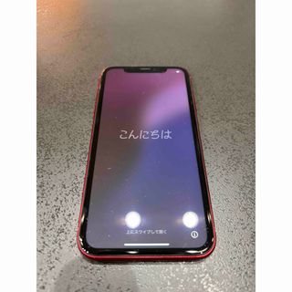 アイフォーン(iPhone)のiPhoneXR product red(スマートフォン本体)