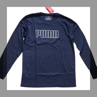 プーマ(PUMA)のPUMA プーマ　Tシャツ 長袖　ブラック　メンズ サイズXL(Tシャツ/カットソー(七分/長袖))