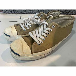コンバース(CONVERSE)の90s USA製 コンバース ジャックパーセル カーキ 26センチ(スニーカー)