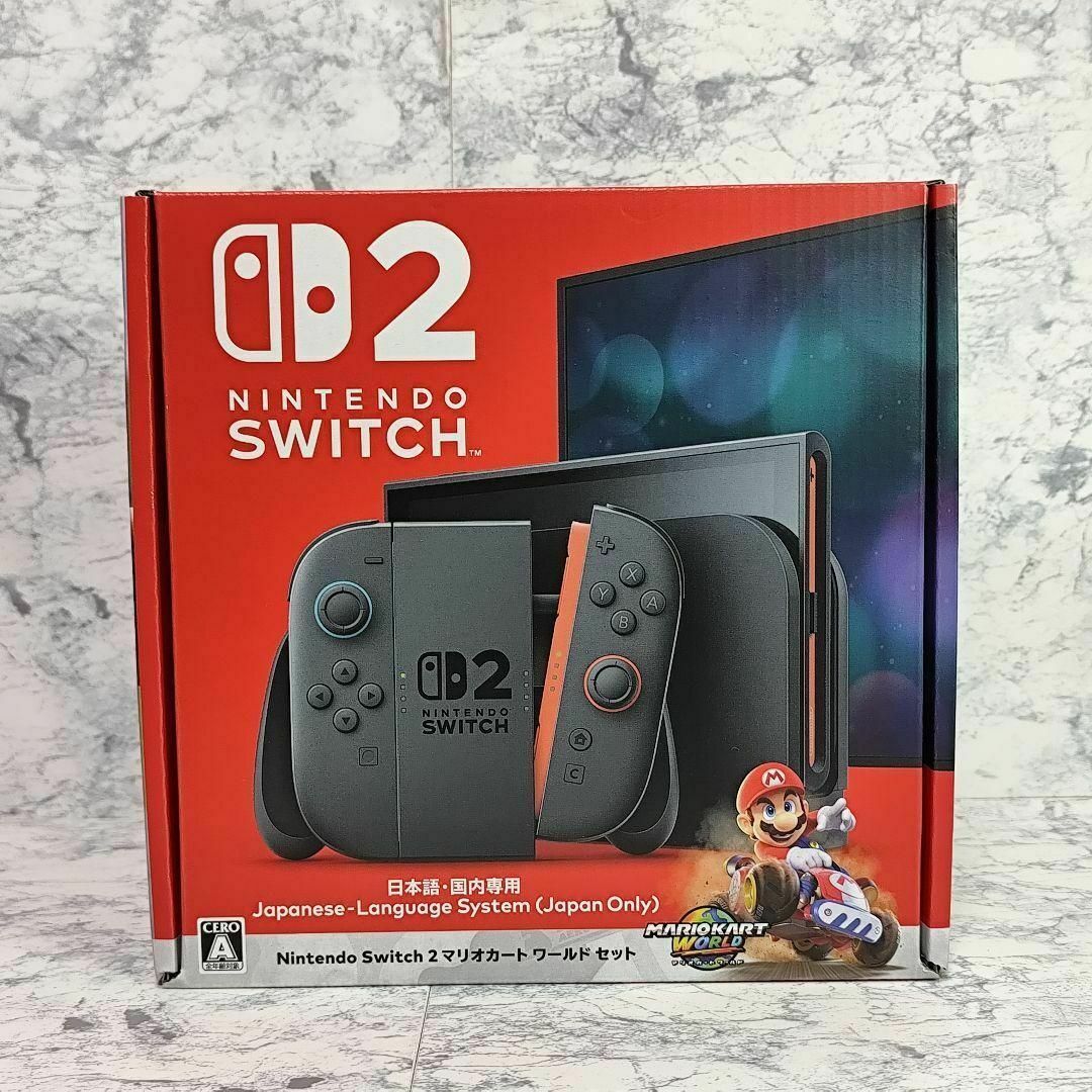 【新品未開封】Nintendo Switch2 本体 マリオカート エンタメ/ホビーのゲームソフト/ゲーム機本体(家庭用ゲーム機本体)の商品写真
