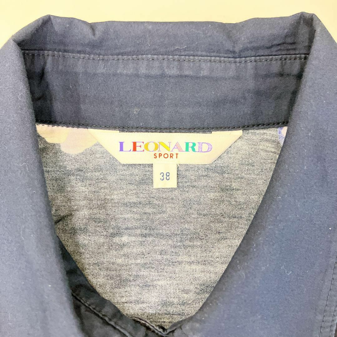 LEONARD - マカ22 超美品 レオナールスポーツ 花柄ミニシャツ