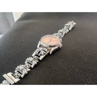 時計ベルト　人気商品　新型連続クロスベルト　18.5cm　J9C004　99g(金属ベルト)