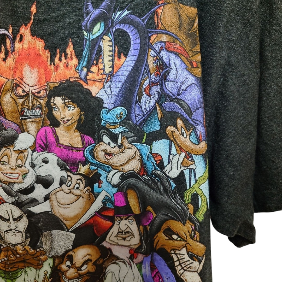 Disney(ディズニー)の【Disney VILLAINS】ヴィランキャラクターTシャツ A-3681 メンズのトップス(Tシャツ/カットソー(半袖/袖なし))の商品写真