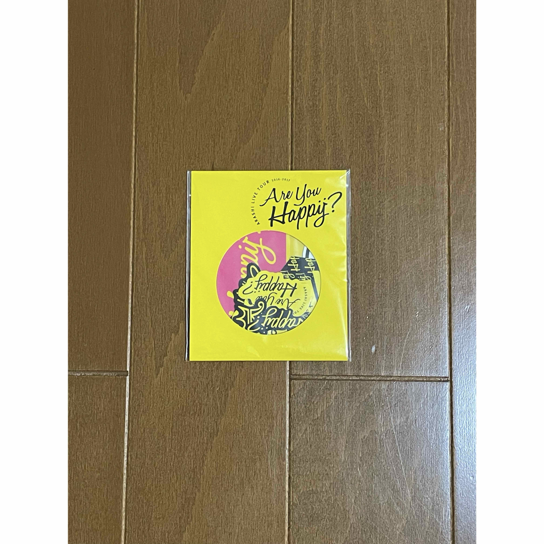 嵐(アラシ)の嵐 ステッカー エンタメ/ホビーのタレントグッズ(アイドルグッズ)の商品写真