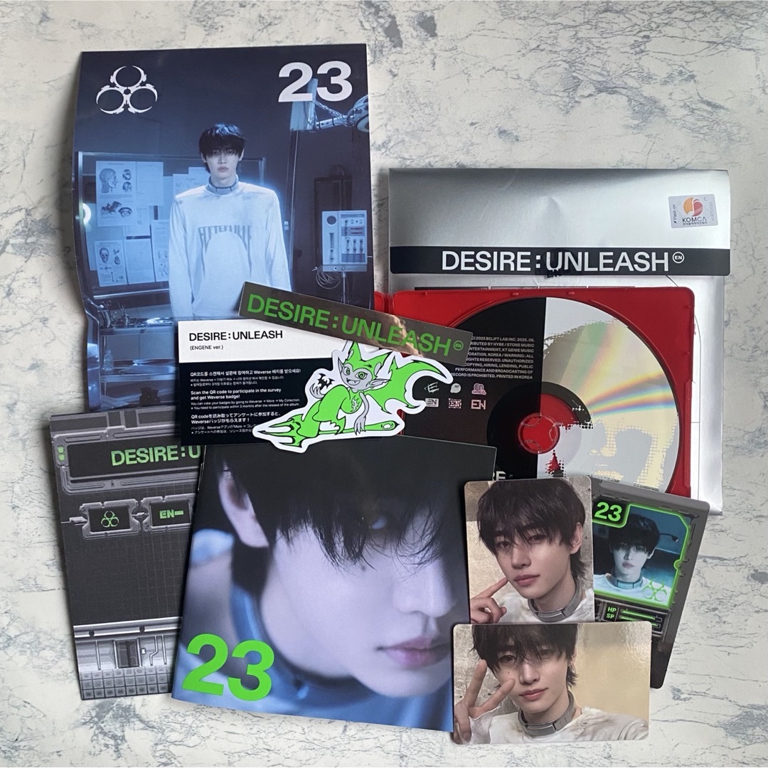 ENHYPEN(エンハイプン)のENHYPEN DESIRE ソンフン コンプ エンタメ/ホビーのCD(K-POP/アジア)の商品写真