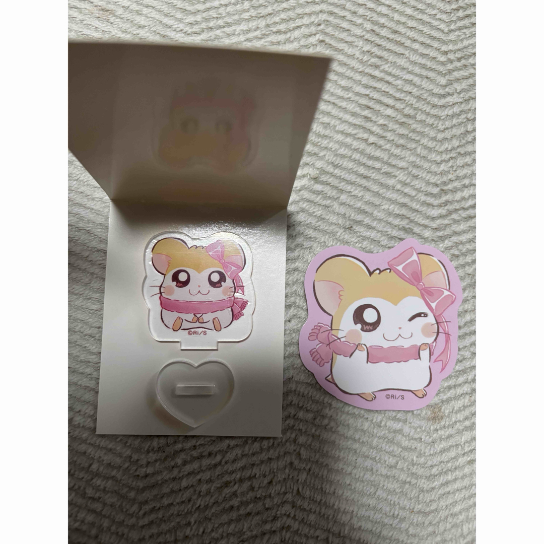 Seria(セリア)のとっとこハム太郎 seria ダイソー マフラーちゃん エンタメ/ホビーのおもちゃ/ぬいぐるみ(キャラクターグッズ)の商品写真