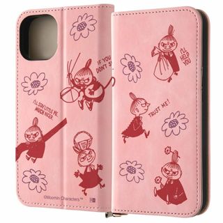 【在庫セール】イングレム iPhone 15 ケース ムーミン 手帳型 レザーケ(その他)