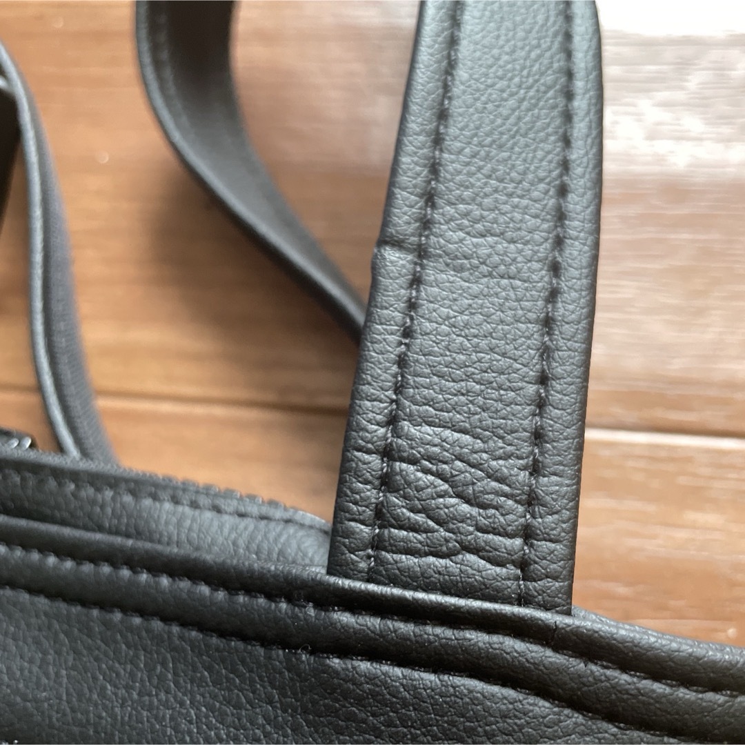 THE NORTH FACE(ザノースフェイス)のTHENORTHFACE チューニングレザーブラック トートバッグノースフェイス メンズのバッグ(トートバッグ)の商品写真