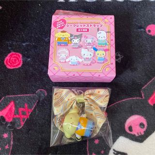 ポムポムプリン(ポムポムプリン)のサンリオ学園 きらめき部 シークレットストラップ ポムポムプリン(キャラクターグッズ)