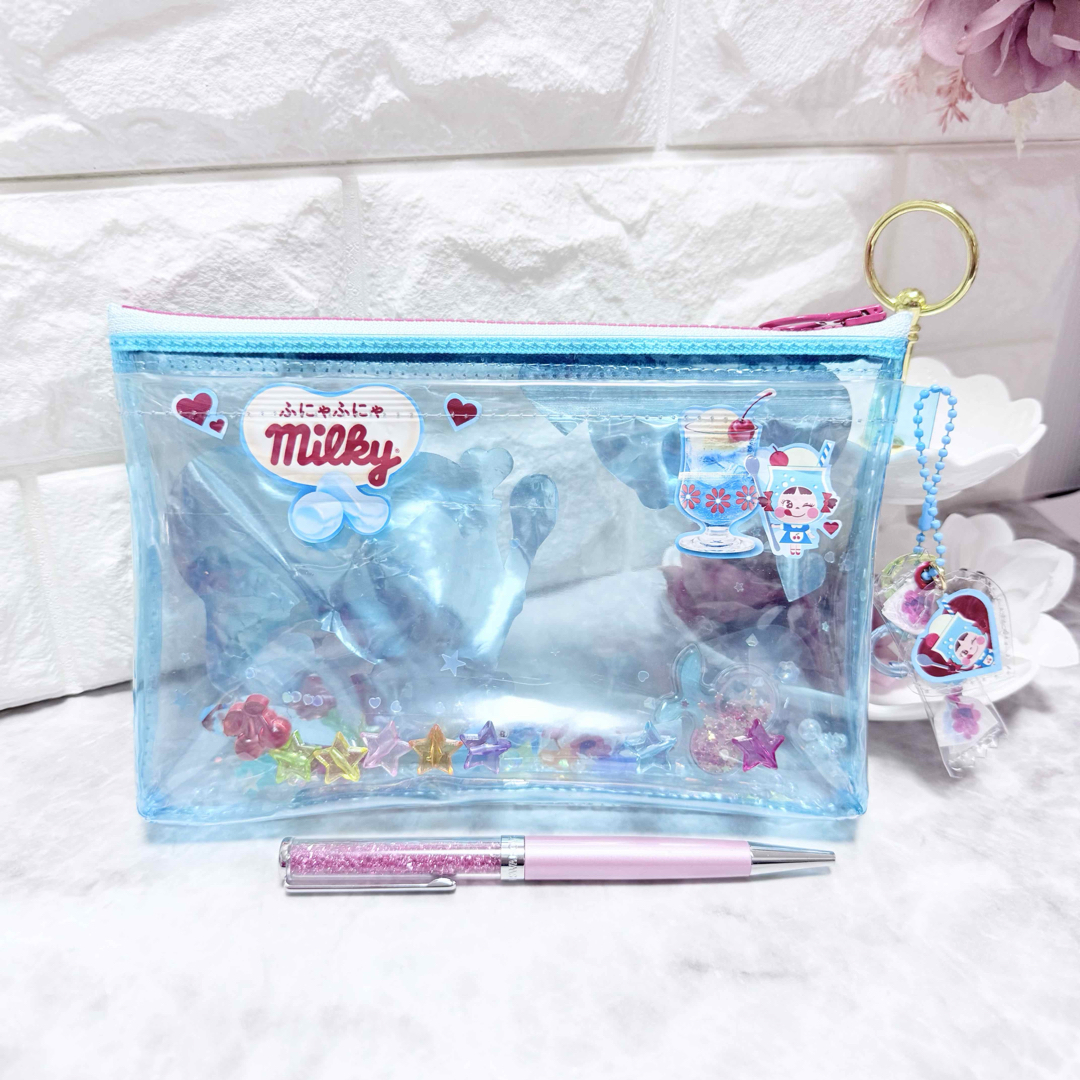 ❤️新作❤️再販なし❣️ソーダーポーチ🫧お菓子リメイクポーチ🫧ポケットつきポーチ🫧 レディースのファッション小物(ポーチ)の商品写真