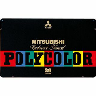 ＜在庫セール＞三菱鉛筆 色鉛筆 ポリカラー No.7500 36色 K75003(その他)