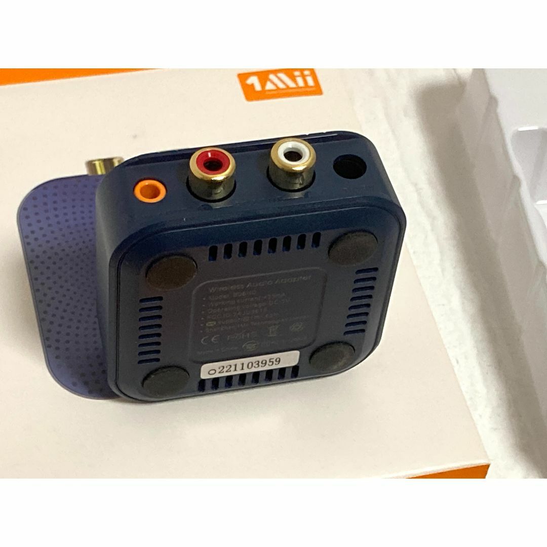 1Mii DAC Bluetooth オーディオレシーバー B06HD スマホ/家電/カメラのオーディオ機器(その他)の商品写真