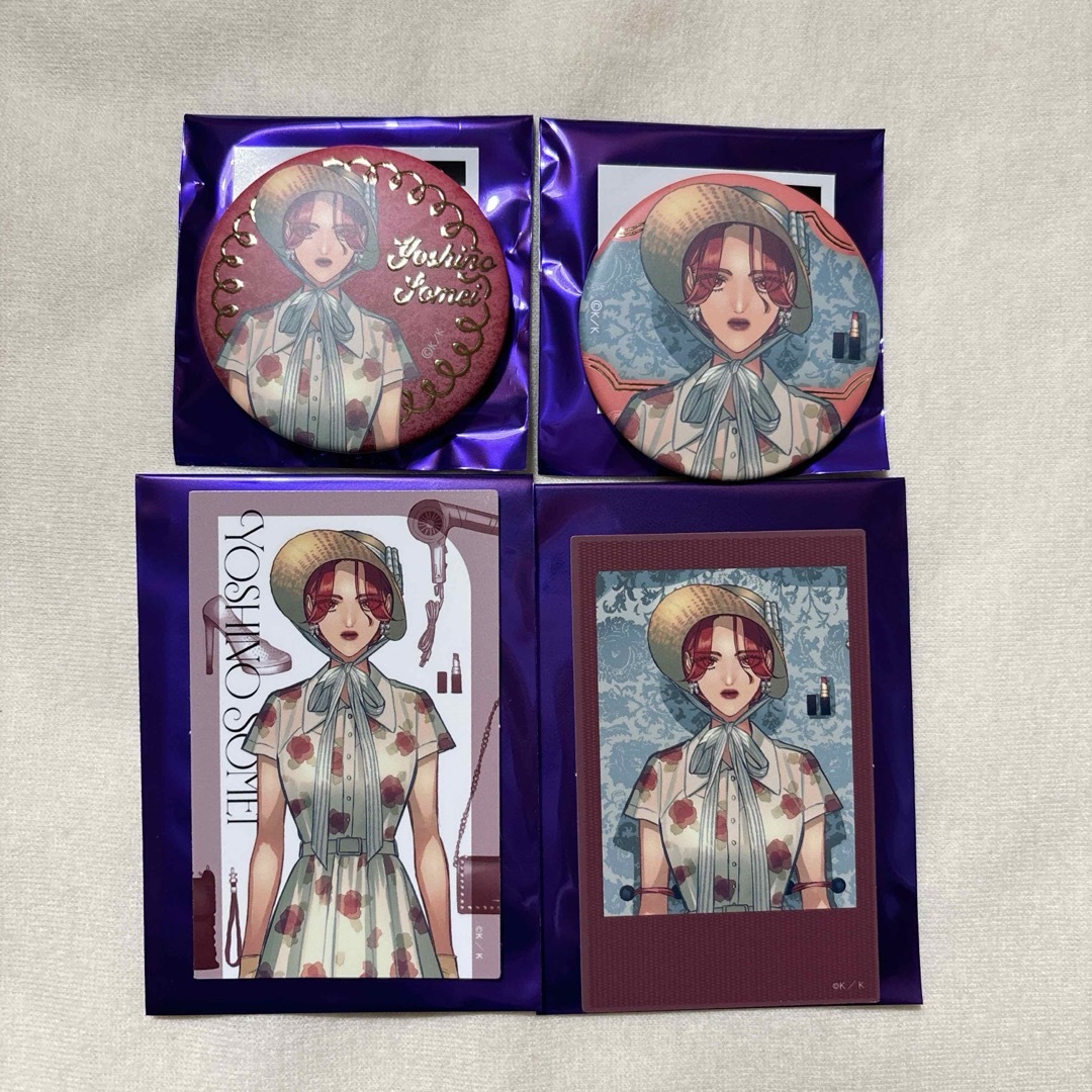 来世は他人がいい 染井吉乃 アニメジャパン 缶バッジ イラストカード エンタメ/ホビーのおもちゃ/ぬいぐるみ(キャラクターグッズ)の商品写真