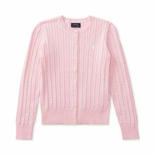 ポロラルフローレン(POLO RALPH LAUREN)の【ラグ様専用】ラルフローレン160cm/ガールズXL カーディガン ピンク(カーディガン)