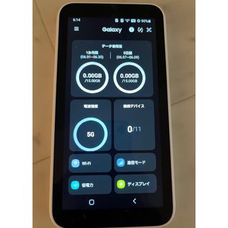 GALAXY ギャラクシー Galaxy 5G Mobile Wi-Fi SCR(その他)