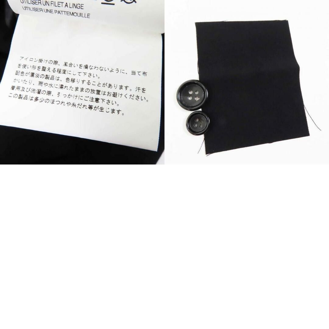 COMME des GARCONS(コムデギャルソン)の極美品◎COMME des GARCONS コムデギャルソン 2023年製 GM-J001 ウール 裏地マルチ 総柄 リボンモチーフ付き ジャケット ブラック S 日本製 正規品 レディース レディースのジャケット/アウター(その他)の商品写真