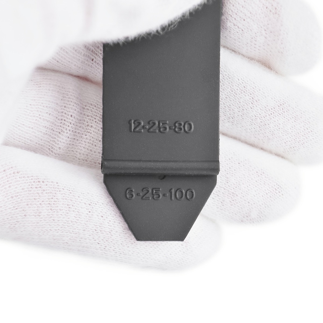 HUBLOT(ウブロ)のウブロ ビッグバン 301用 ラバーバンド 未使用 純正 ベルト ストラップ 替え 予備 交換 スペア 正規品 22mm ブラック 黒 メンズ 腕時計 メンズの時計(ラバーベルト)の商品写真