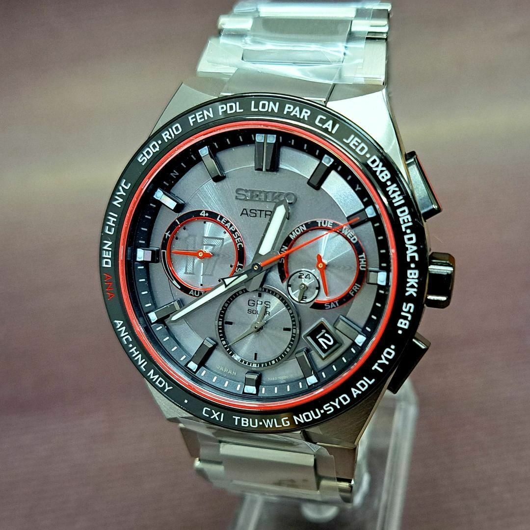 SEIKO(セイコー)の【新品】大谷翔平 限定モデル エンゼルスチームカラー アストロン SBXC125 メンズの時計(腕時計(アナログ))の商品写真