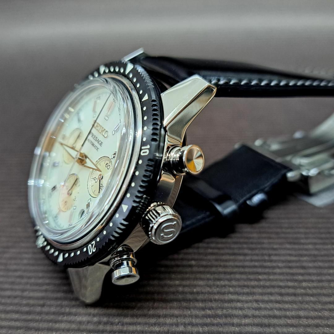 SEIKO(セイコー)の【新品】SEIKO プレサージュ クロノグラフ55周年記念モデル SARK015 メンズの時計(腕時計(アナログ))の商品写真
