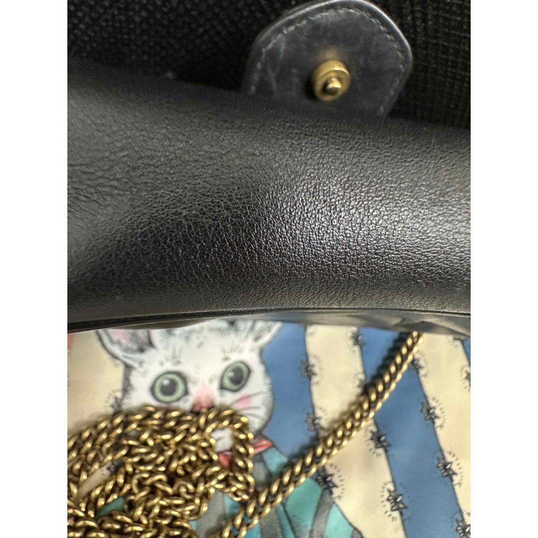 GUCCI(グッチ)のグッチ GUCCI キルティングレザ　ミニバッグ レディースのバッグ(ショルダーバッグ)の商品写真