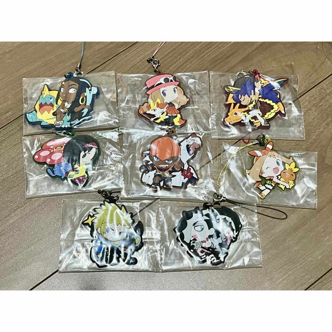 ラバーストラップコレクション ポケモン トレーナーズ エンタメ/ホビーのおもちゃ/ぬいぐるみ(キャラクターグッズ)の商品写真