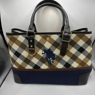 ユーエスポロアッスン(U.S. POLO ASSN.)の【未使用品】USポロ　ユーエスポロ　キャンバス　トートバッグ(トートバッグ)