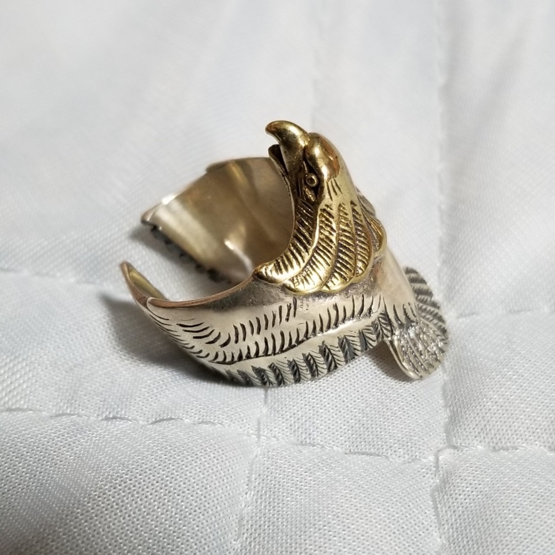 イーグルリング　シルバー　ゴローズ メンズのアクセサリー(リング(指輪))の商品写真