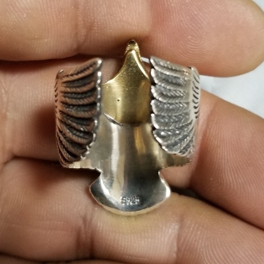イーグルリング　シルバー　ゴローズ メンズのアクセサリー(リング(指輪))の商品写真