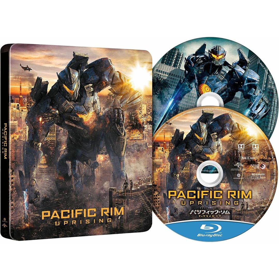 2xBlu-ray Movie パシフィック・リム:アップライジング スチール・ブッ /00220 エンタメ/ホビーのDVD/ブルーレイ(その他)の商品写真