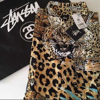 ステューシー(STUSSY)のSTUSSY ステューシー  シャツ アロハ ヒョウ柄(シャツ)