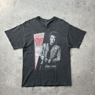 ヴィンテージ(VINTAGE)の90s マーティスチュアート バンドtシャツ/ツアーtシャツ USA製 ブラック(Tシャツ/カットソー(半袖/袖なし))