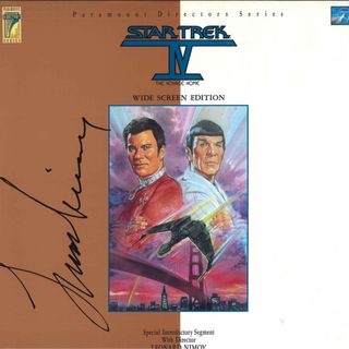 2xLASERDISC Movie Star Trek Iv  Voyage Home PILF1769 WARNER /01400(その他)